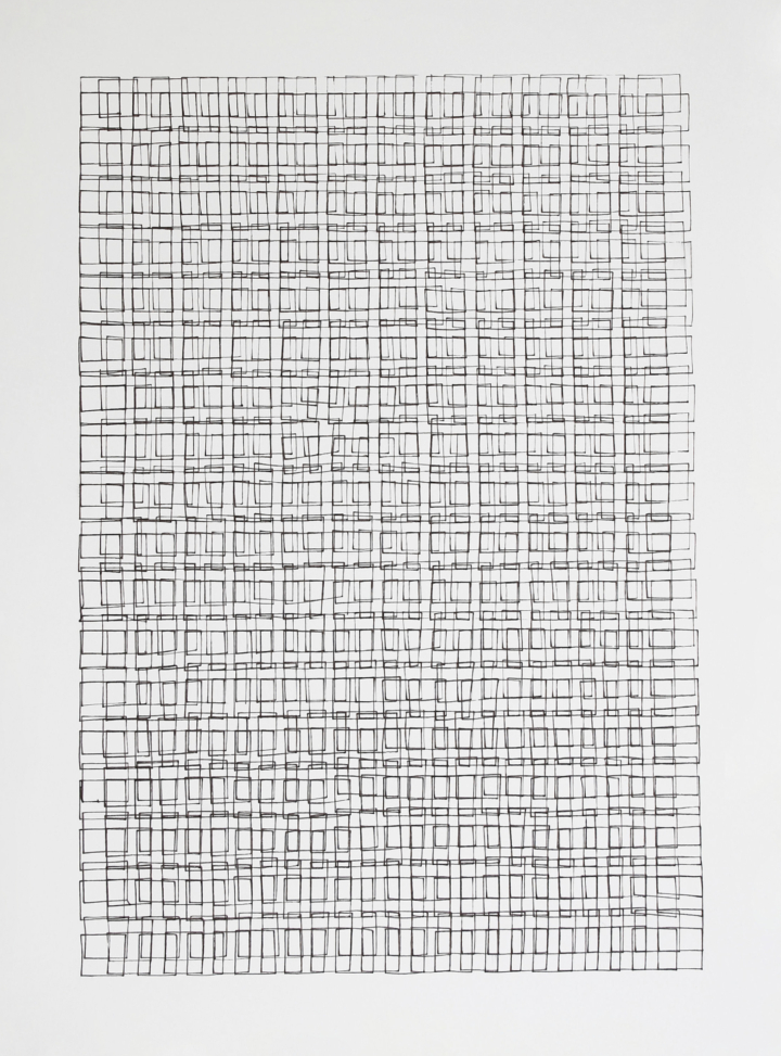 o. T. / Zeichnung / Filzstift auf Papier / 43 x 31 cm / 2016
